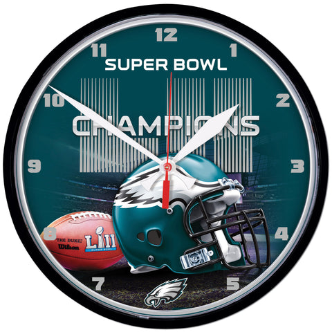 Philadelphia Eagles Super Bowl Champions Clock - Fan Shop TODAY