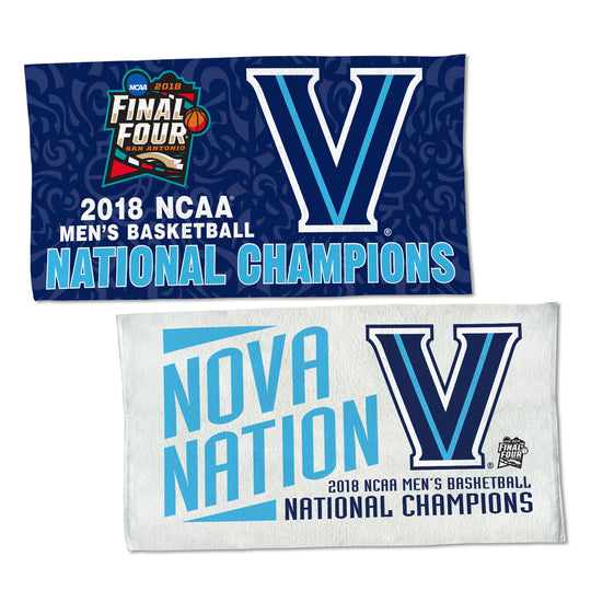 Villanova Wildcats 2018 NCAA Men's Basketball National Champions On-Court Towel - Fan Shop TODAY