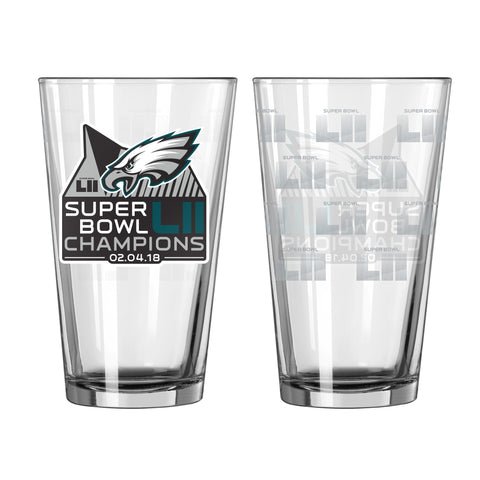 Philadelphia Eagles Super Bowl Champions Pint Glass - Fan Shop TODAY